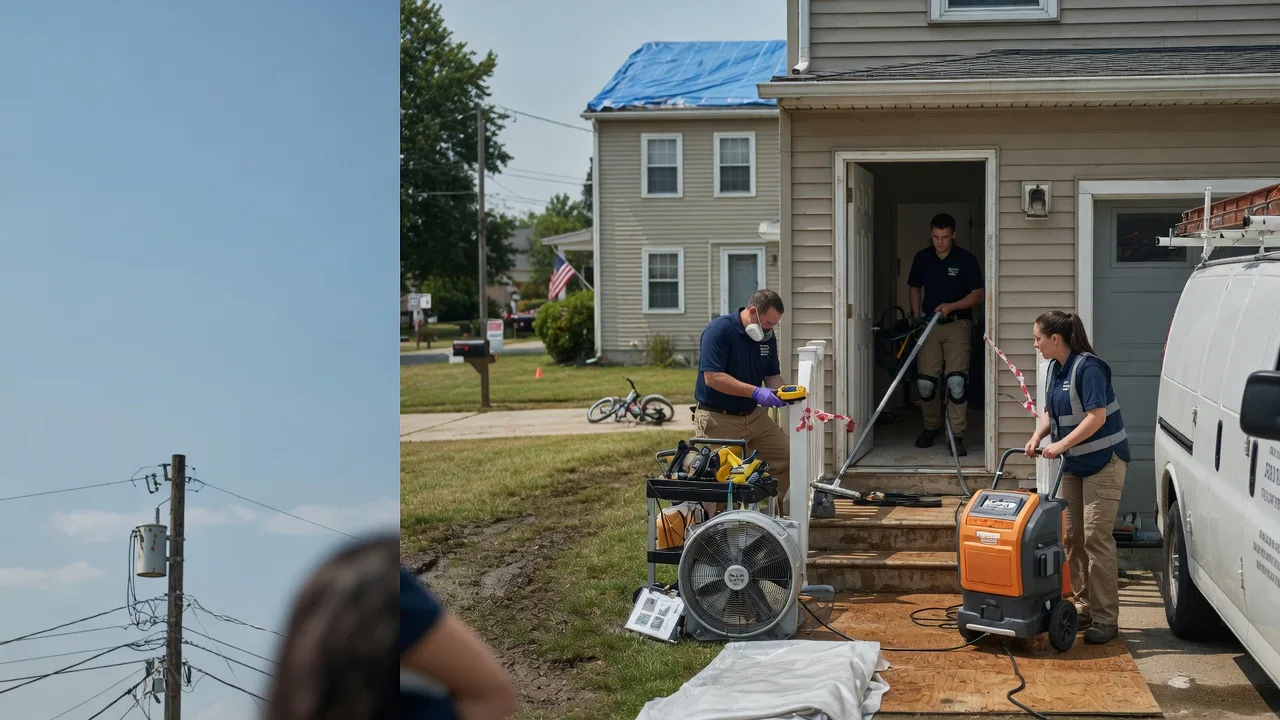 Water Damage Repair in Belington, WV near me